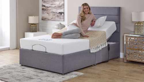 Small Single Adjustable Divan Set