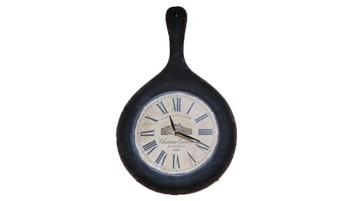 Iron Pan Clock