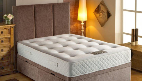 Small Single Full Front Opening Ottoman