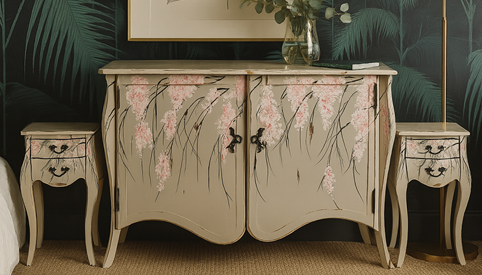 Steven Shell - Pair of 2 Drawer Bedsides