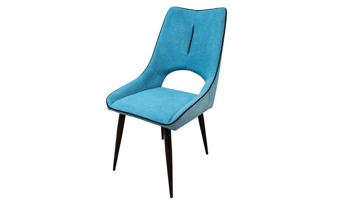4 X Lima Blue Dining Chairs