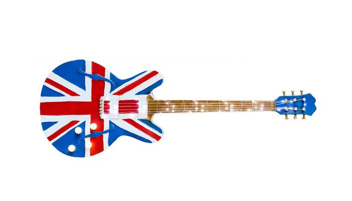 Union Jack Guitar