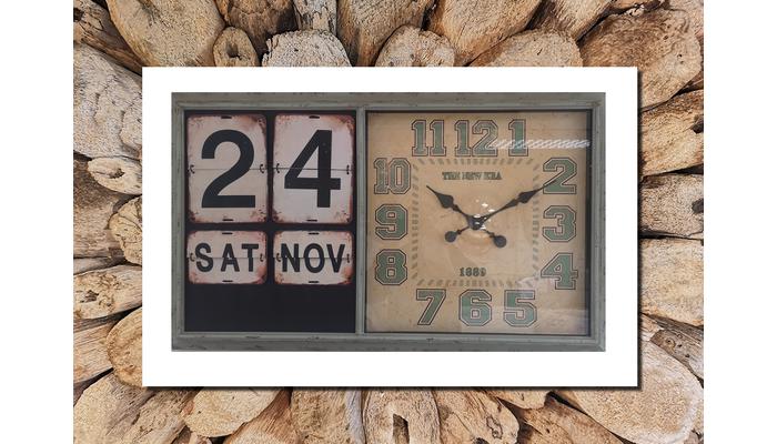 Verdi Calendar Clock