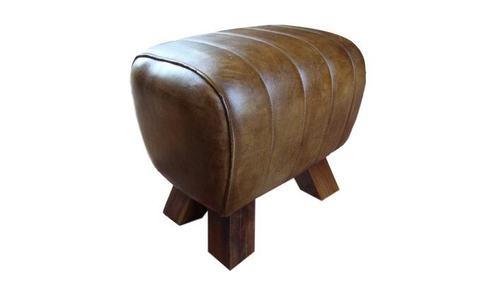 Stool in Tan